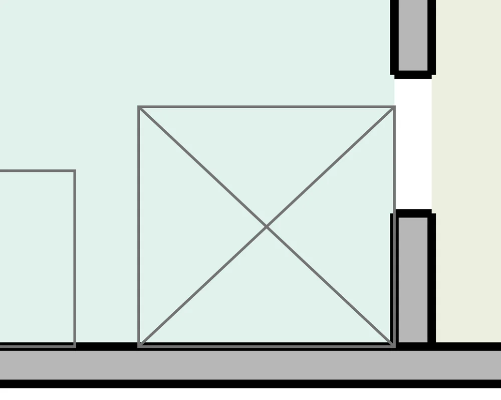 PDF tal como sale de Revit: las líneas finas del mobiliario pisan los muros