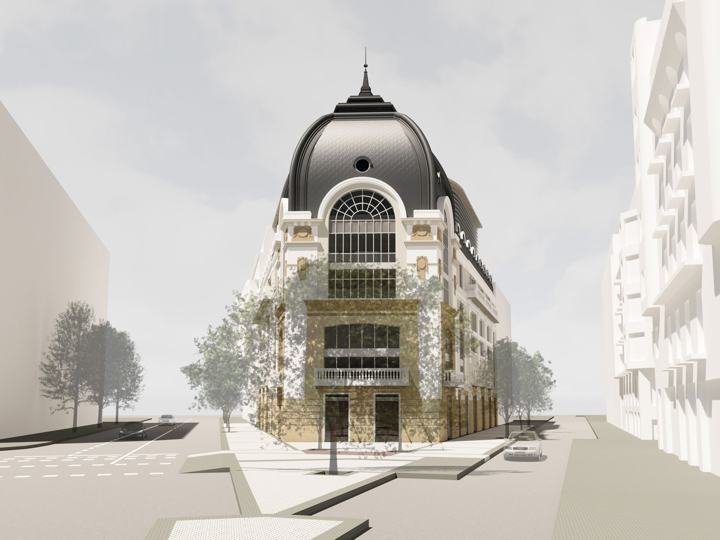 Palacio Bellas Artes: vista desde la calle