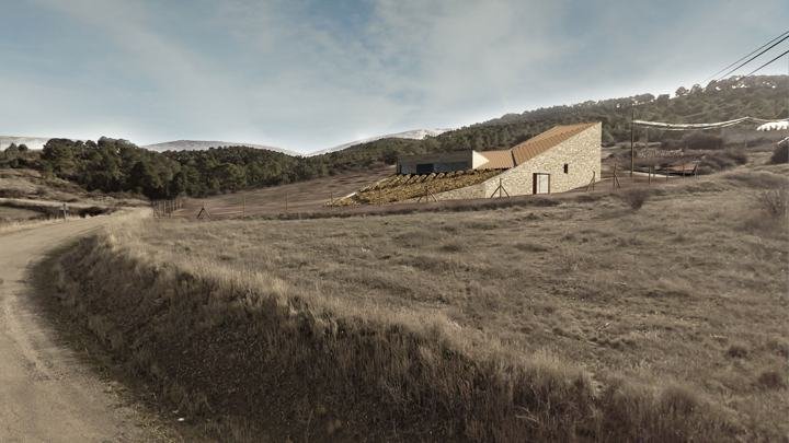 Ventosa House: la casa integrada en el paisaje